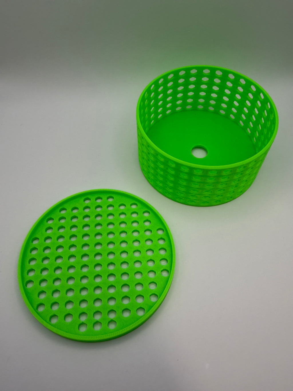 Large Mushroom Coral Frag Cage – Green