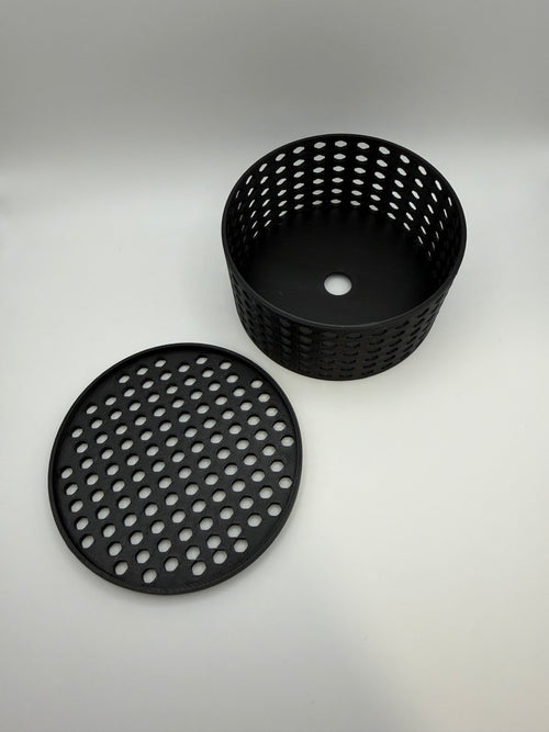 Large Mushroom Coral Frag Cage – Black